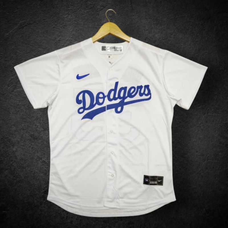 Jersey Mirror Los Angeles Dodgers White Size M
