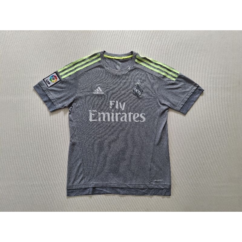 JERSEY ADIDAS REAL MADRID AWAY TAHUN 2015/2016 GARETH BALE ORIGINAL 100%
