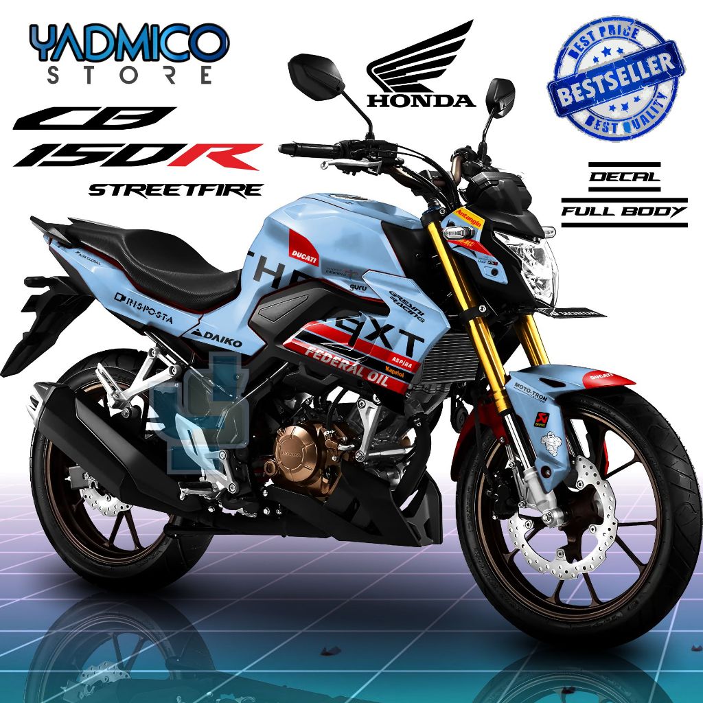 Decal CB 150R 2021 Full Body - Stiker Motor CB150R 2021 Full Body - Dekal CB 150 R 2021 Full Body - 