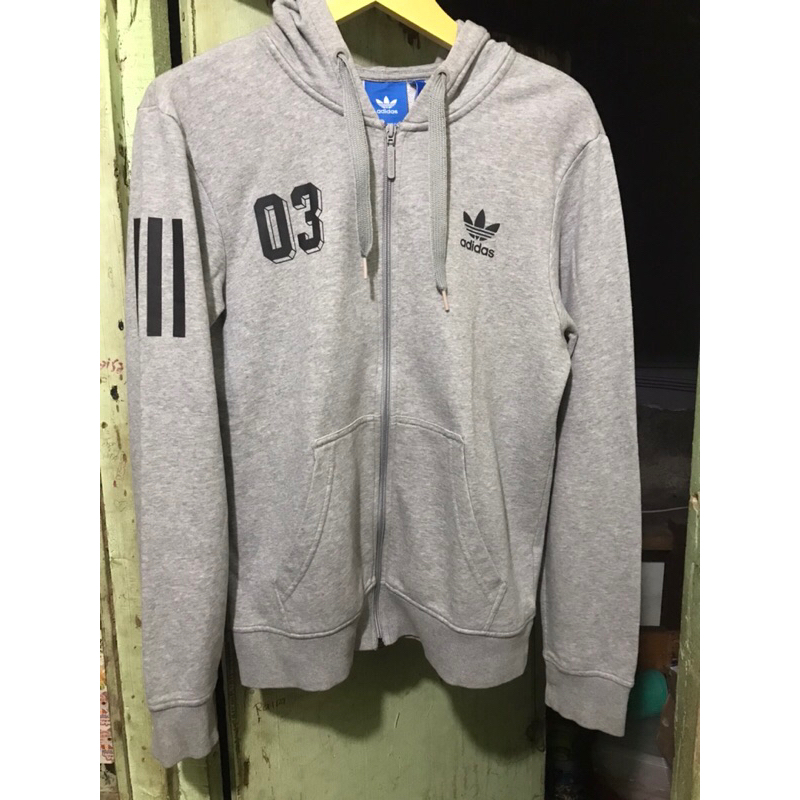 HOODIE ZIPPER ADIDAS TREFOIL 03 MUHAMMAD ALI PRELOVED