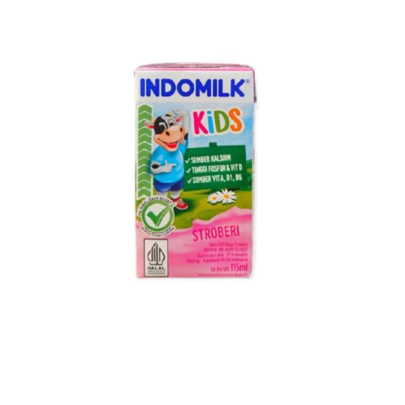 

Indomilk Kids Rasa Strawberry 115 ml