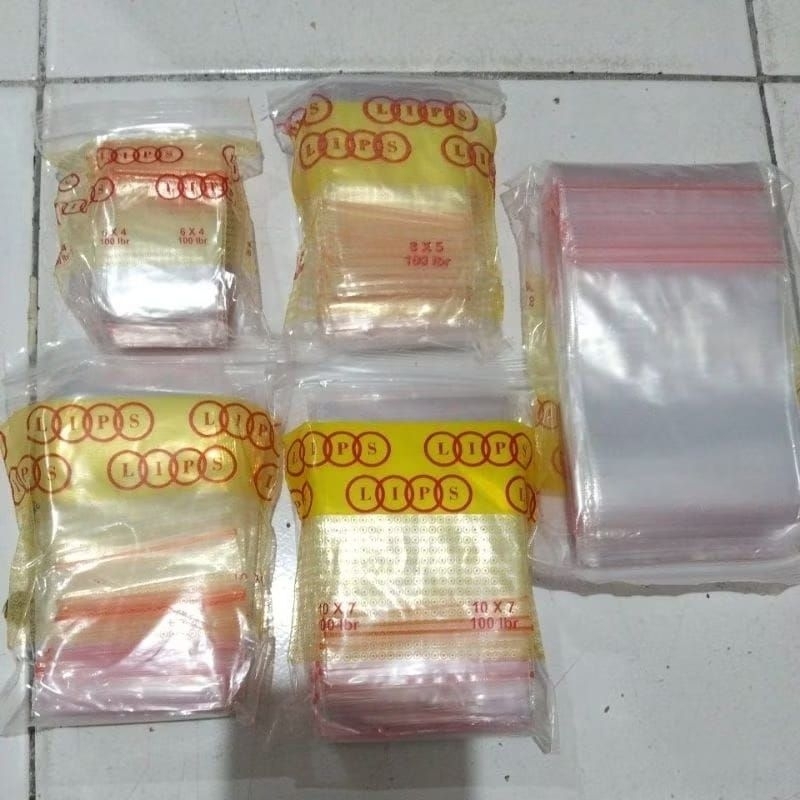 Plastik PE klip uk 4x6 5x8 6x10 7x10 8x12 8.7x 13