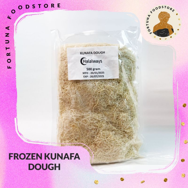 

Kunafa Dough Adonan Sarang Premium 500gr