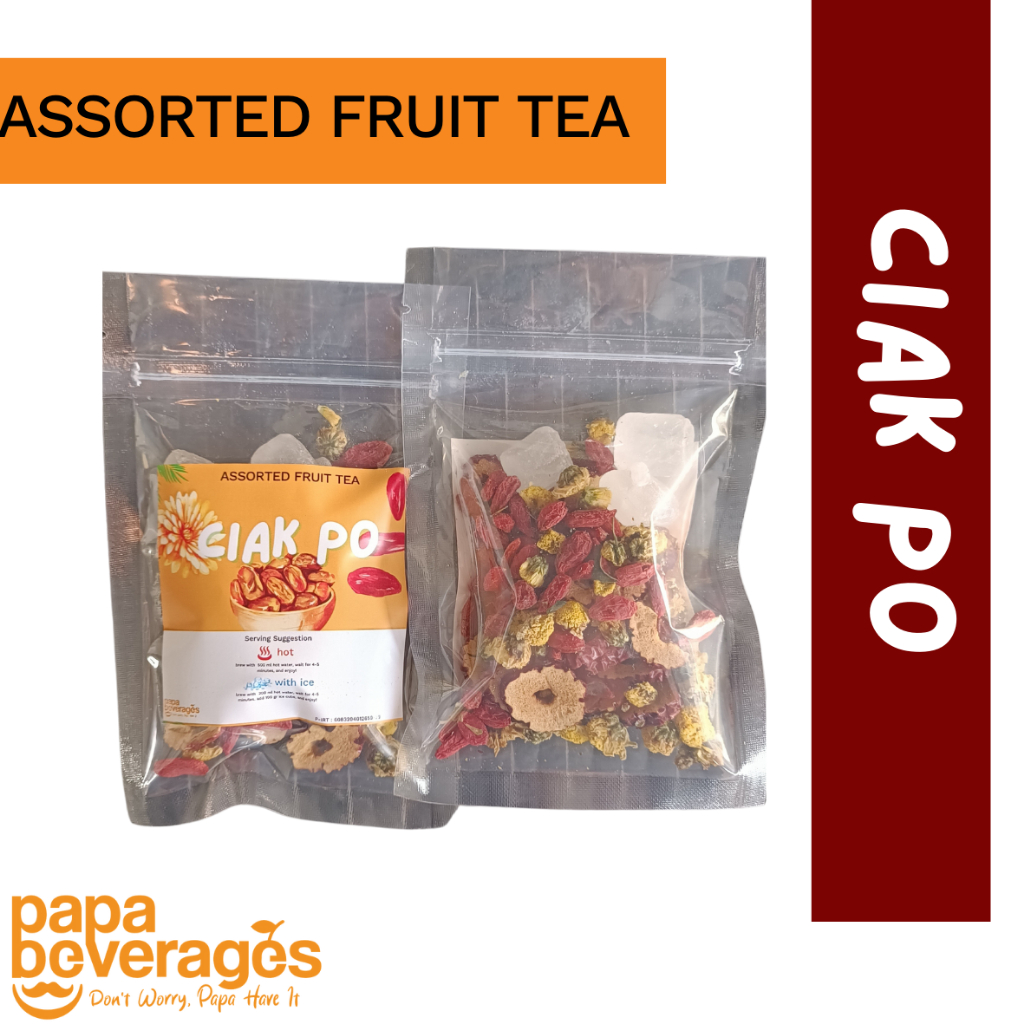 

CIAK PO - TEH BUAH HERBAL - PURE ASSORTED FRUIT TEA (TEH KESEHATAN)