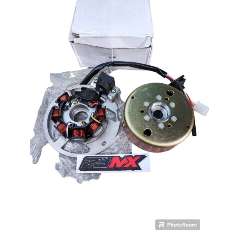MAGNET MAGNIT SET SPOOL KIMCO KIMCIL 12V KONDISI STDANDAR BELUM DI BUBUT COCOK UNTUK MODIF RXKING RX