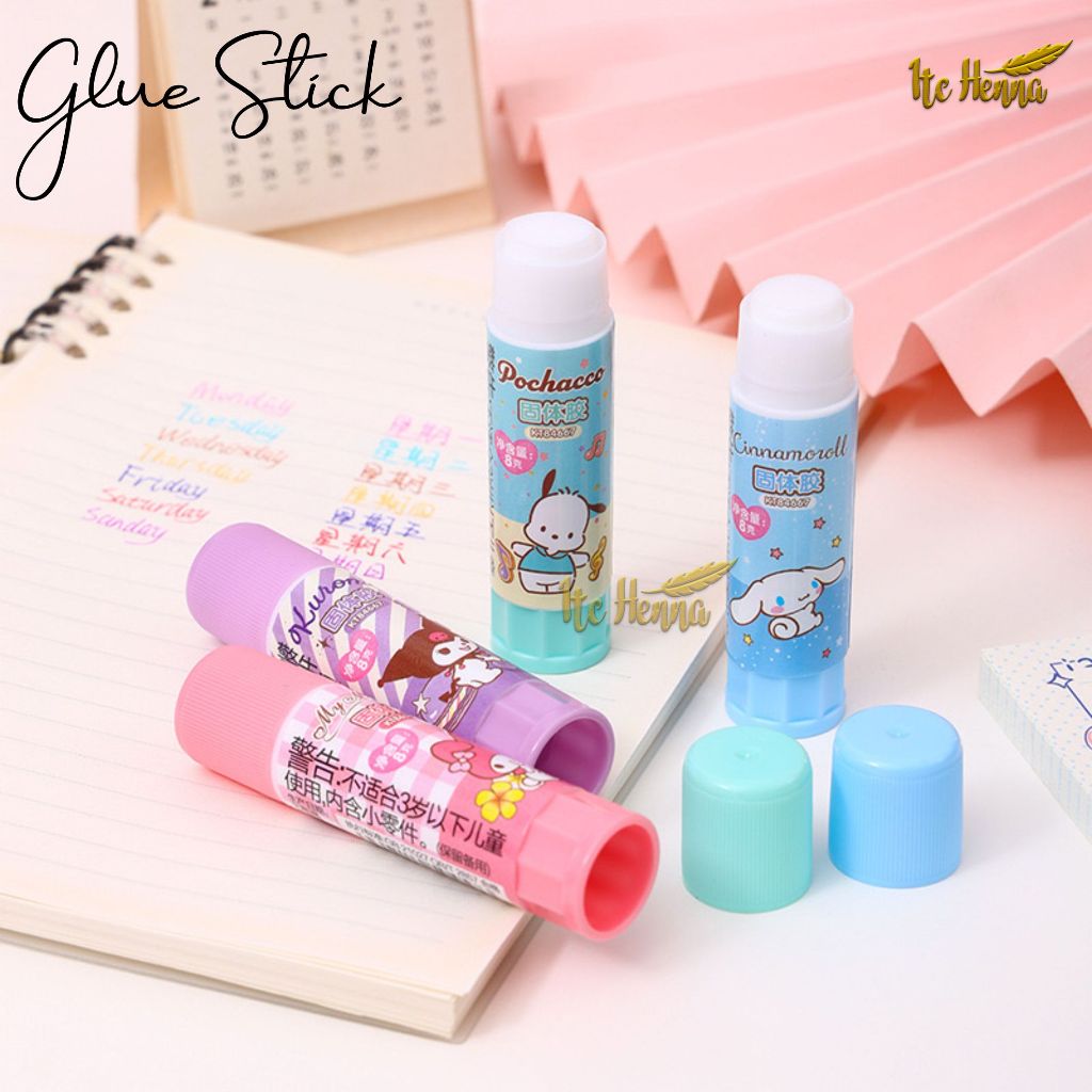 

Glue Stick Fancy Lem Batang 10g Excellent Adhesive Perekat Serbaguna Lem Kertas