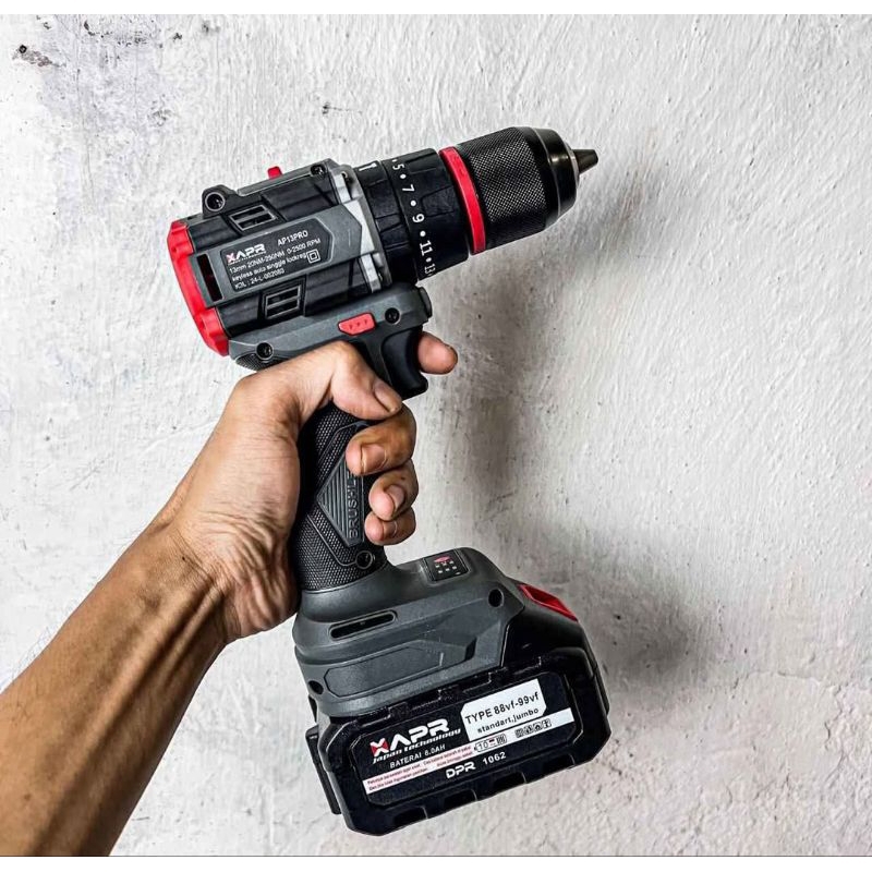 Bor cas beton xapr 13mm brushless baterai impact jumbo