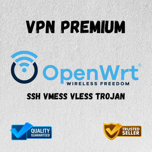 Akun VPN Premium STB OpenWrt SSH VMess Vless Trojan