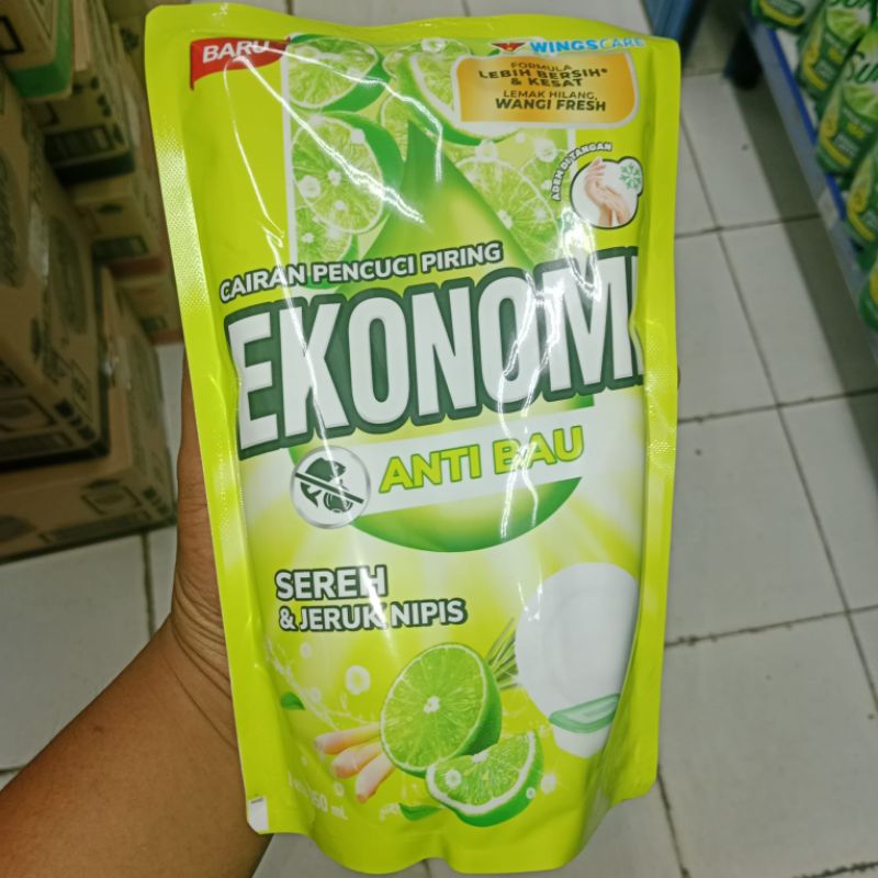sabun cuci piring ekonomi sereh&jeruk nipis 650ml
