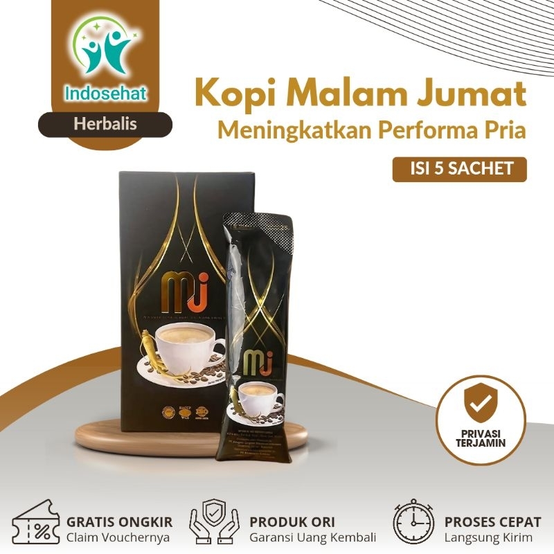Kopi MJ Kopi Malam Jumat Penambah Stamina Pria HALAL & BPOM | MJ Coffee