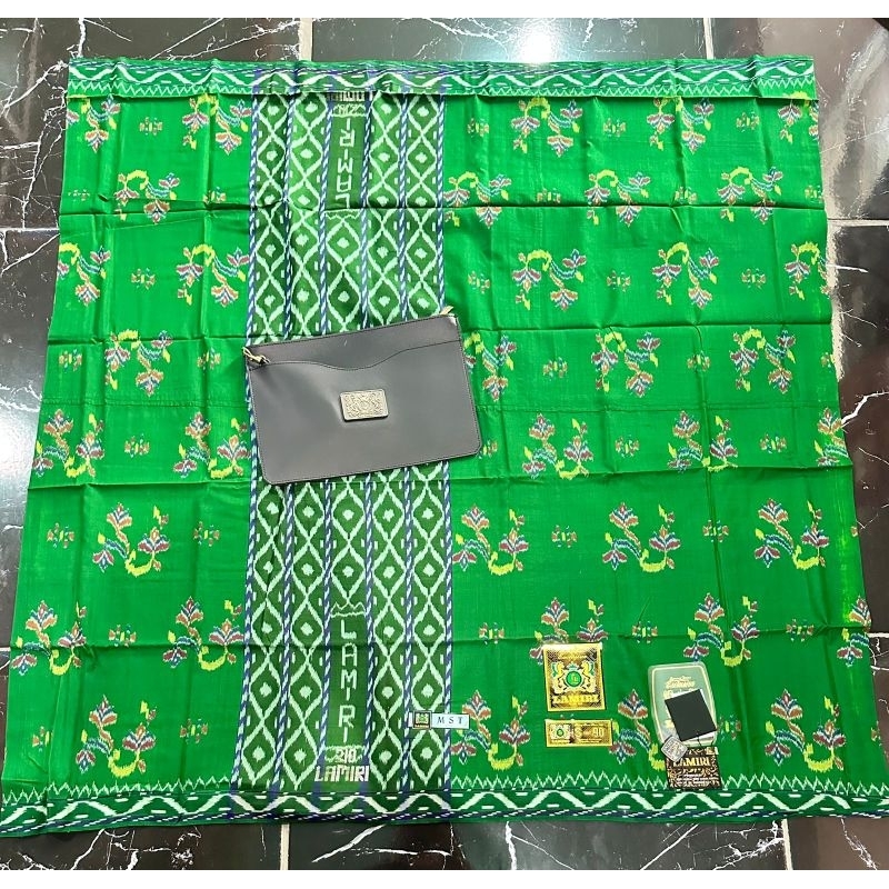 Sarung Lamiri full sutra original pabrik dewasa muslim, no 1 motif kembang