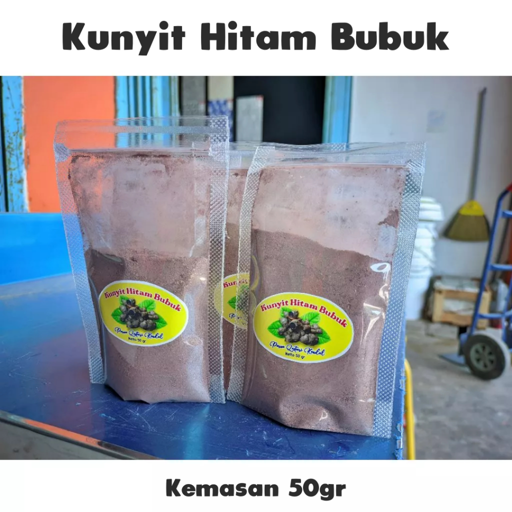 

Kunyit Hitam Bubuk kemasan 50gr