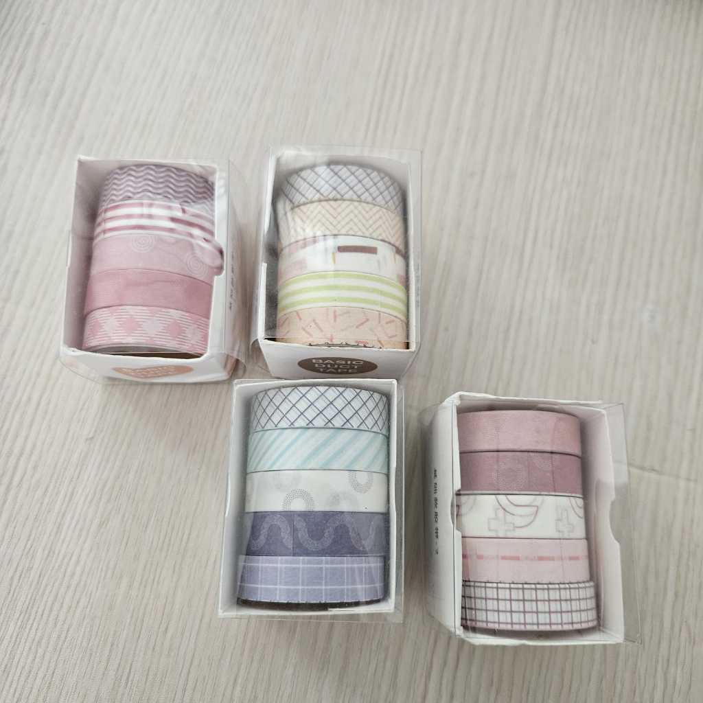 

Washi Tape Aesthetic Roll Aneka Motif