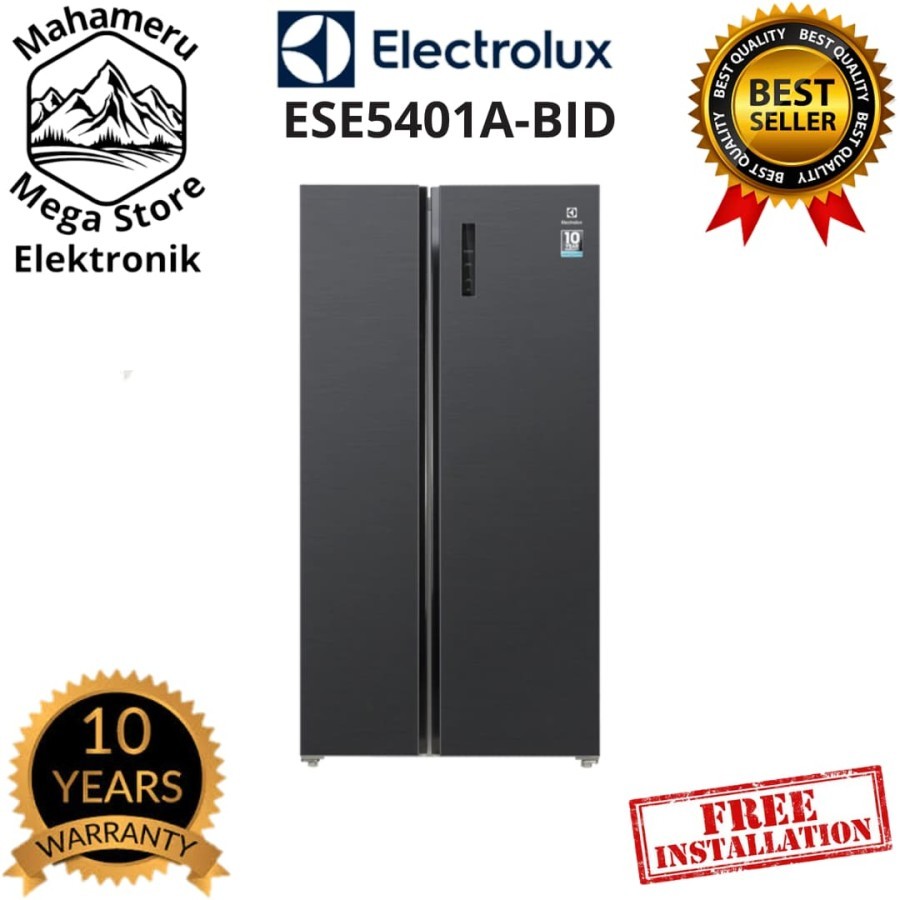 Kulkas Electrolux ESE5401A-BID 544L Kulkas Side By Side