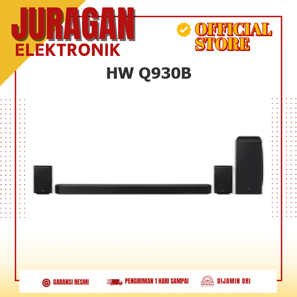 SAMSUNG HW Q930B SOUNDBAR WIRELESS DOLBY ATMOS 9.1.4 CH HWQ930B Q930B