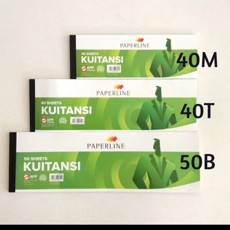 

(PACK) Buku Kwitansi / Kuitansi / Paperline Mini 40 Sheets / Buku Kuitansi Paperline / Buku Kwitansi