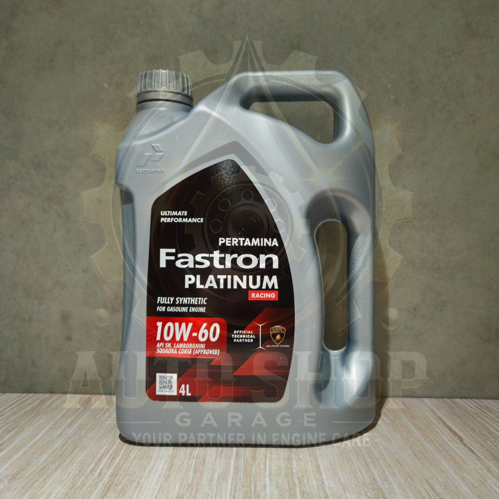 Pertamina Fastron Platinum Racing 10w-60 4 Liter/1 Galon - Oli Mobil