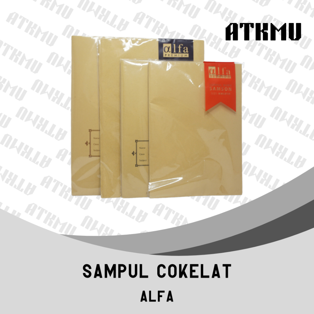 

Sampul Cokelat ALFA 1Pak isi 20 Lembar