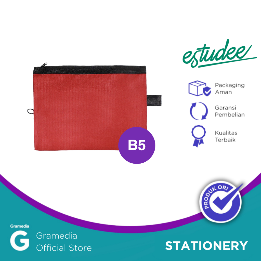 

Estudee Rubber Mesh Case B5 Red