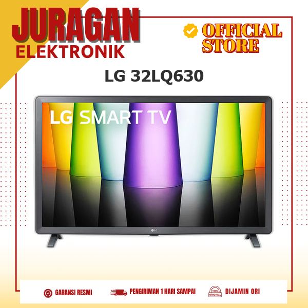 LG 32LQ630 GOOGLE SMART TV 32 INCH 4K UHD HDR THINQ AI WEB OS BLUETOOTH 32LQ630 32LQ630