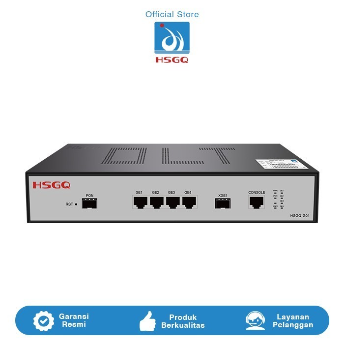 HSGQ-G01ID OLT GPON 1 Port PON UPLINK 10G AC/DC  (sudah termasuk SFP)