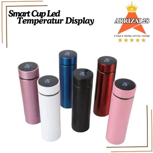 SMART CUP LED TEMPERATURE DISPLAY TERMOS SUHU 500ML