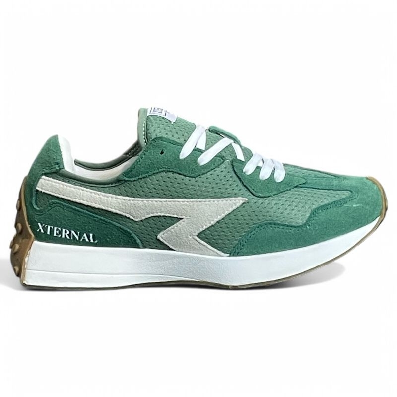 Sepatu XternalStepSure - Sneakers Maxima Hijau