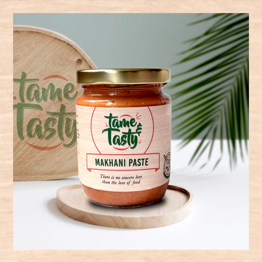 

Makhani Paste - Bumbu Masak Instan India Tame&Tasty 250g