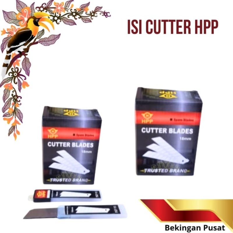 

HPP Refill/Isi Cutter Besar isi 10 pcs