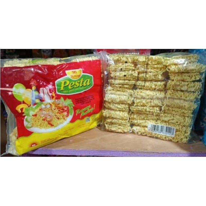 

Pesta Mie Kering 900 gram isi 30 keping @30 gram