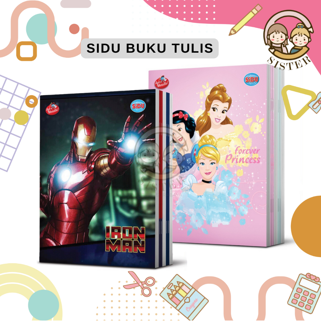 

(1 PCS) Buku Tulis SIDU isi 32 38 58 Boxy42