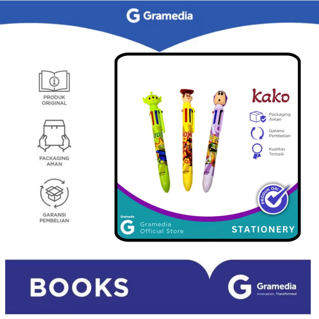 

Kako Toy Story Ballpoint 6In1 -36 Dsnr01068