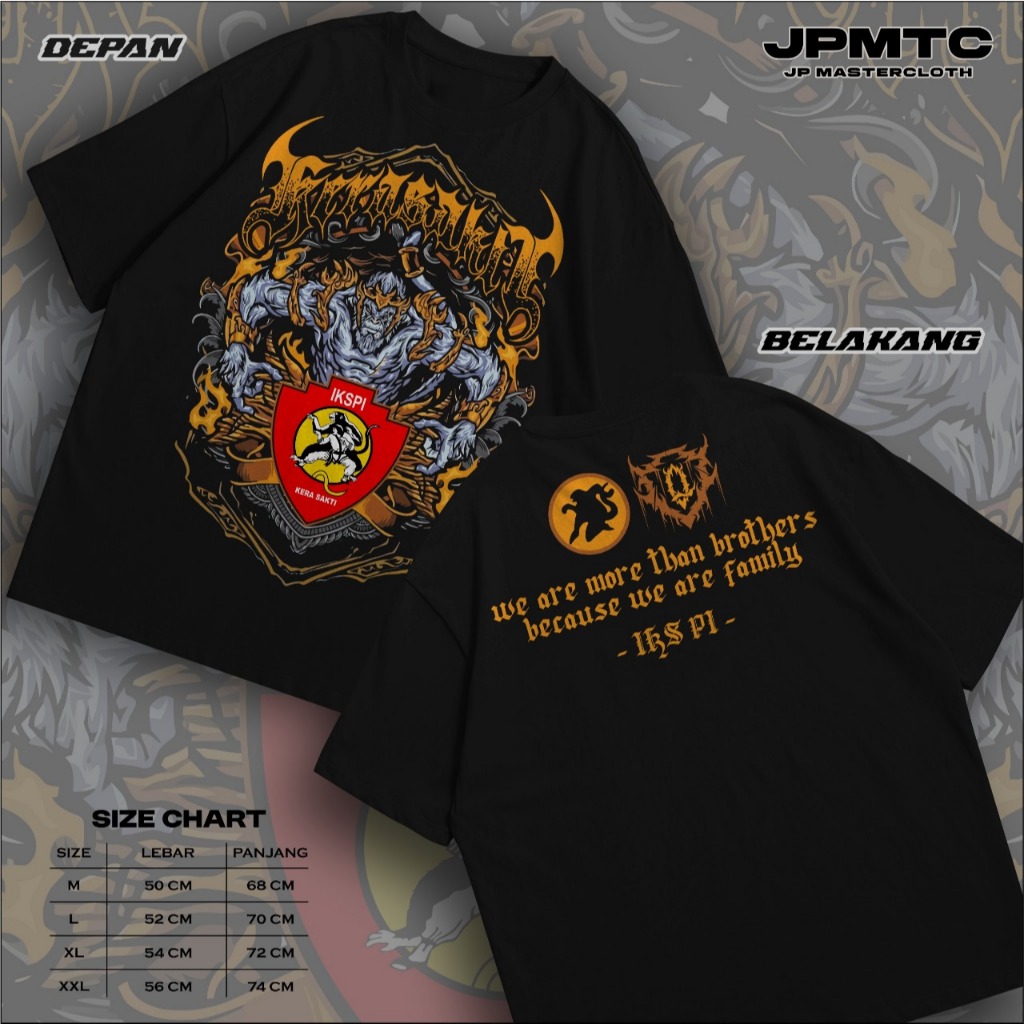 Kaos IKS PI Kera SAKTI Lambang Material Combed