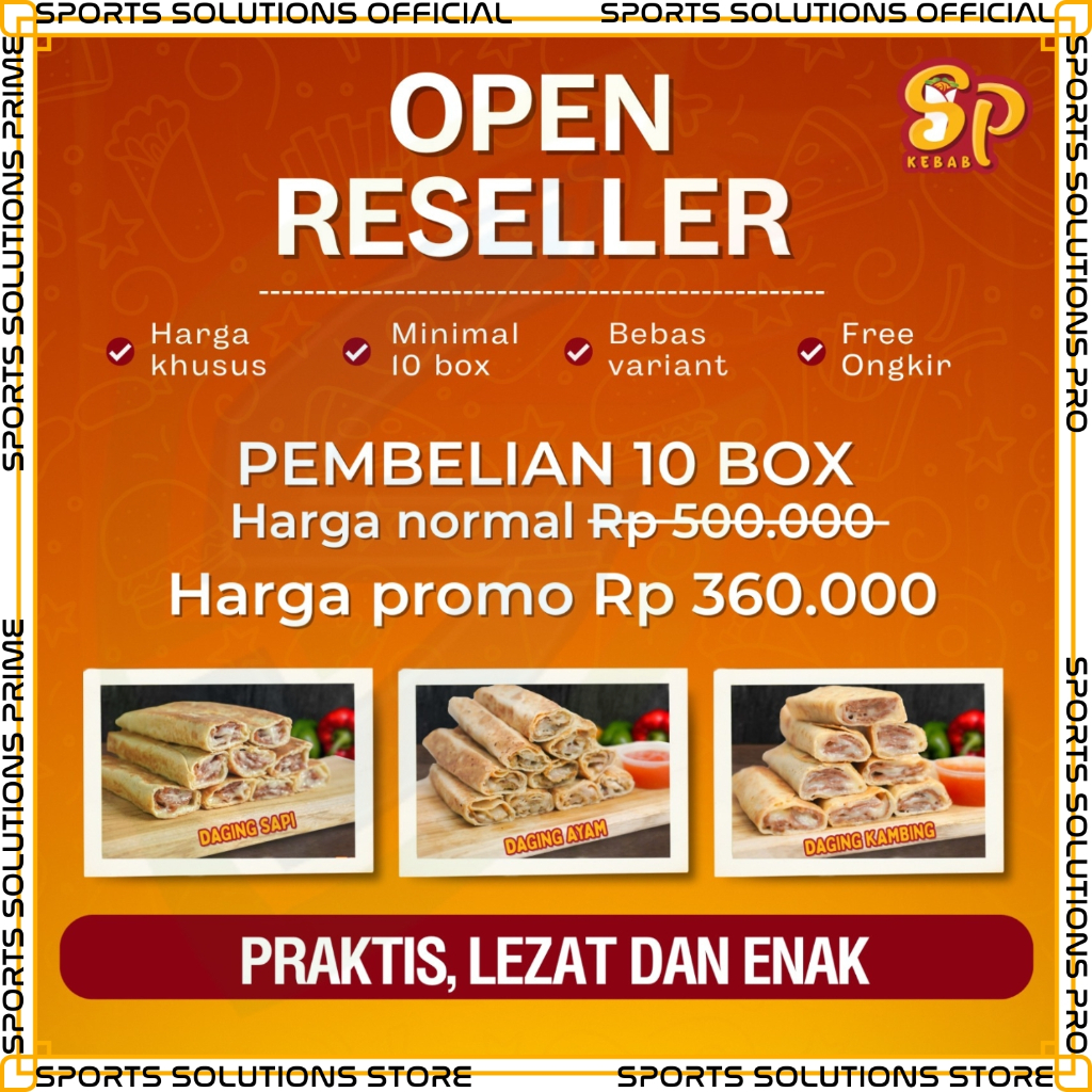 

SPKEBAB 10BOX BISA MIX, RESELLER SPkebab Daging Sapi, SPkebab Daging Kambing, SPkebab Daging Ayam KEBAB TURKI CEMILAN FROZEN , KEBAB PREMIUM , KEBAB HALAL, KEBAB SEDANG , KEBAB BEEF , KEBAB CHICKEN , KEBAB LAMB KEBAB cemilan ramadh
