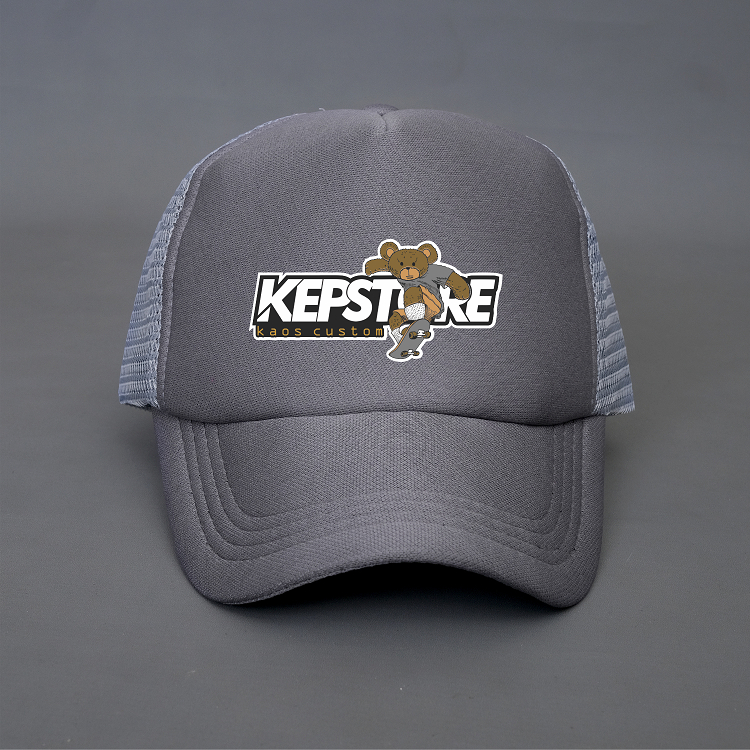 Kepstore - Topi Trucker Anak Logo Kepstore - Aksesoris - Topi Trucker Pria Unisex