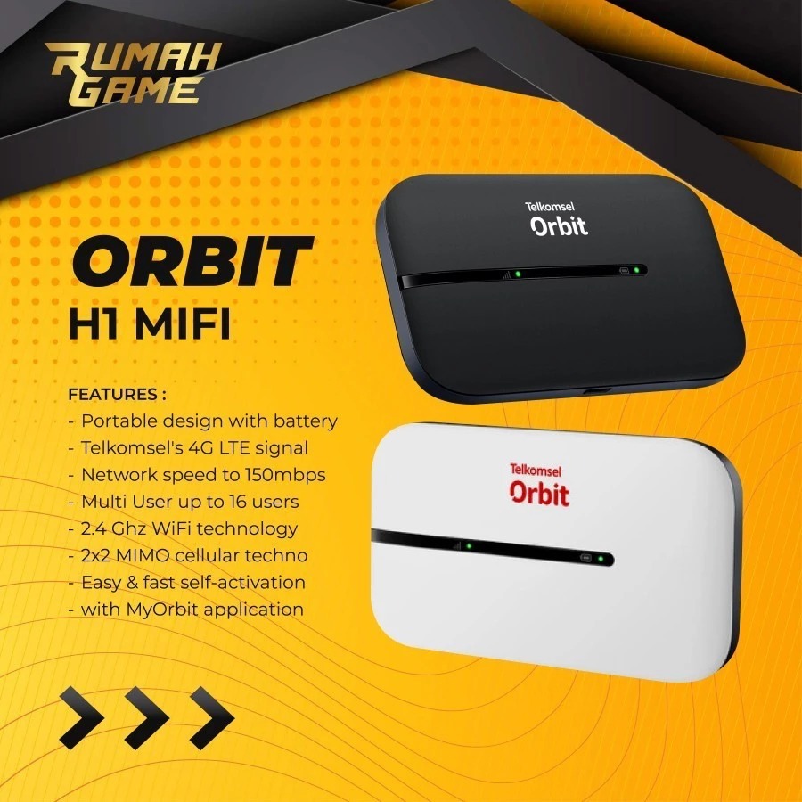 Thunder Mall MODEM MIFI WIFI 4G 150MBPS WiFi Seluler Portabel untuk PC Laptop Ponsel Support 3G dan 