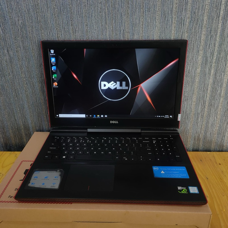Laptop Gaming Dell Inspiron 15 - 7000 P65F, Intel Core I7- 7700HQ, Ram 16Gb / 256 GB (Ssd), Super Ga