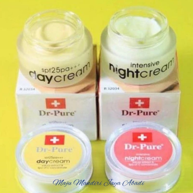 Dr Pure Cream Siang/Malam Original BPOM