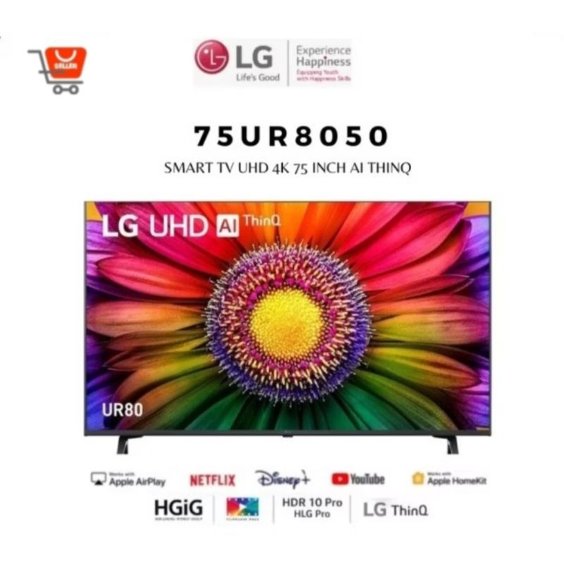 SMART TV LG 75 INCI 75UR8050 MAGIC REMOT