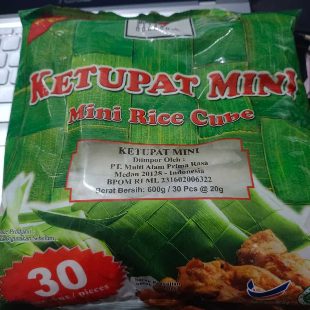 

Ketupat Mini / Mini Rice Cube isi 30 pcs