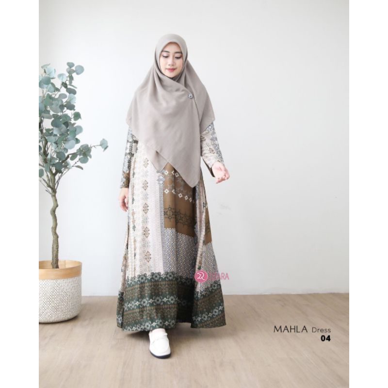 GAMIS BATIK MAHLA BY ZIZARA | Gamis Lebaran | | Gamis Kondangan |
