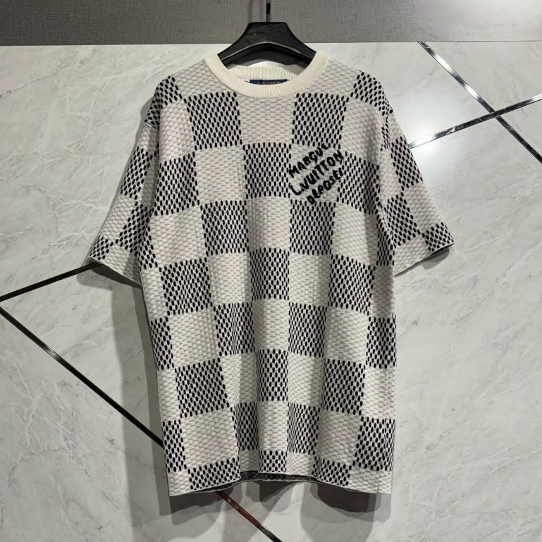 T-Shirt Pria Lengan Pendek - Kaos Lengan Pendek Pria Kotak Kotak