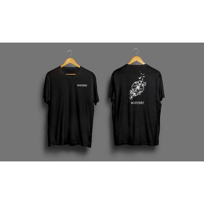 kaos pria dan wanita bahan katun lembut adem