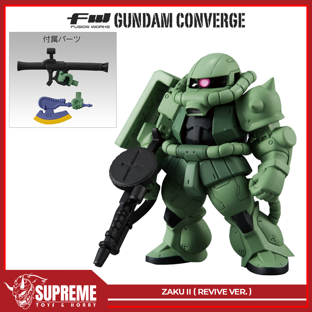 FW Gundam Converge 10th Anniversary # Selection 3 #Selection 03 - Zaku II ( Revive Ver. )