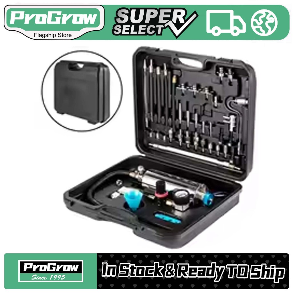 FULL SET Alat Servis Injeksi Motor | Injector Cleaning & Fuel Pump Tester Tools