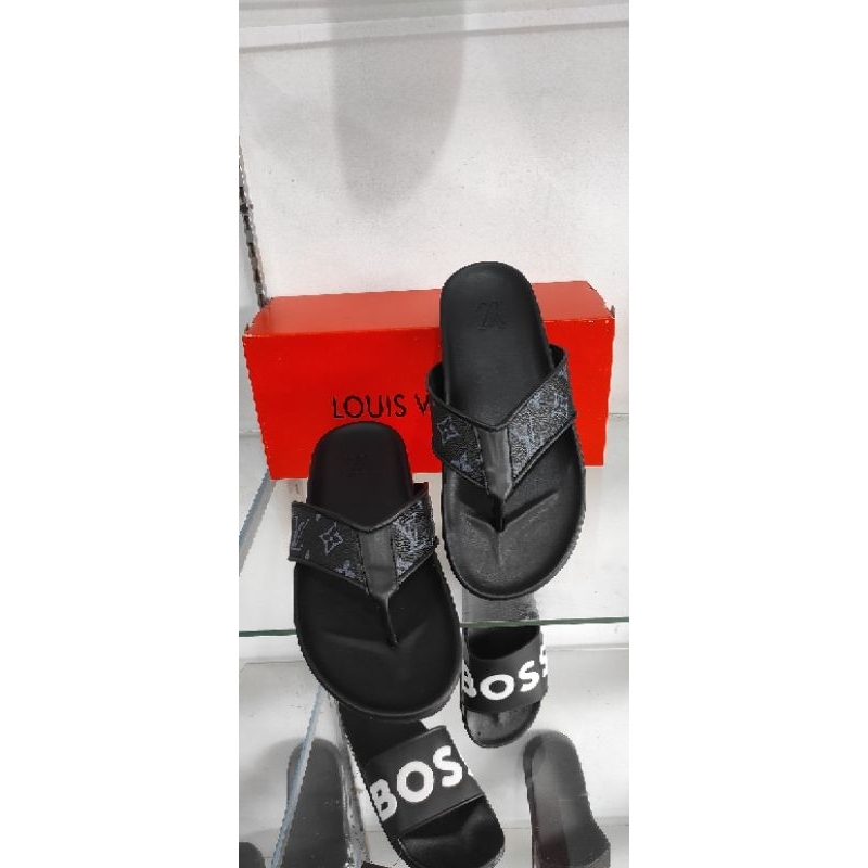 Sandal Louis Vuitton Miror original import Pria