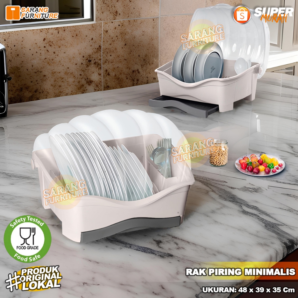 Promo Rovega Sdr 800 Rak Piring Plastik Shella Rovega Rak Piring Mini Rak Piring Murah Rovega