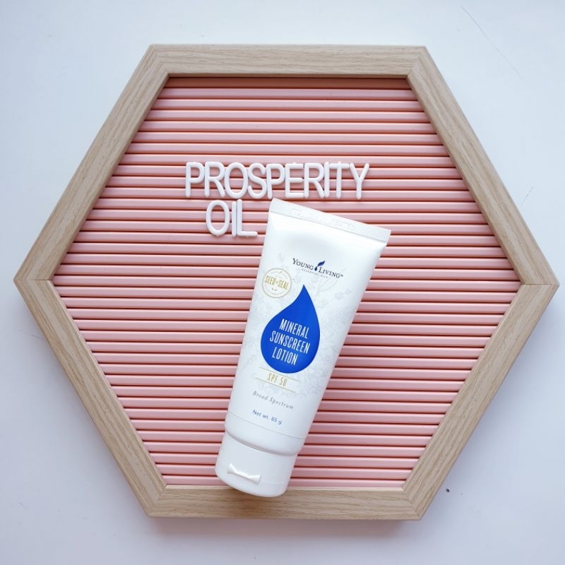 Sale Young Living! 02.25 Mineral Sunscreen Lotion SPF50 85gr