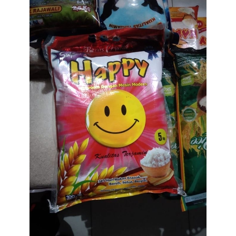 

Beras happy super 5kg