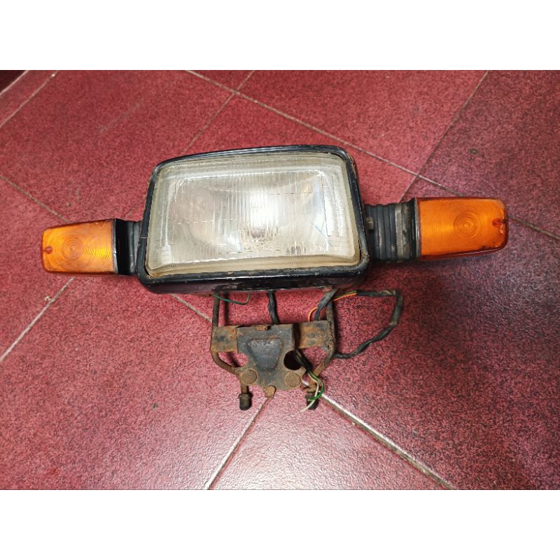 headlamp lampu depan set sein reting Honda GL Max original